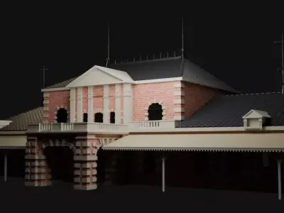 Old Taipei station 3D model