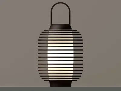 Reed Lamp 1 3D model