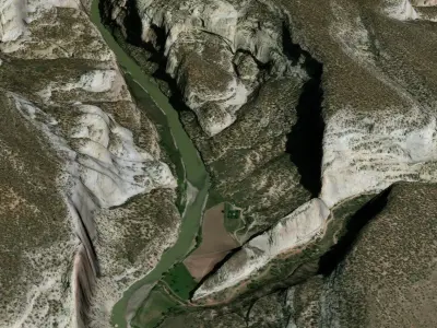 Yampa River 3D model
