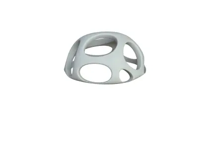 SciFi Cube Object No 54971 Low Poly Shape Low-poly 3D model