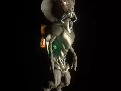 Cosmic Snake Model 3D model