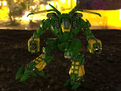 Doppelsoeldner Mecha MK 3 3D print model