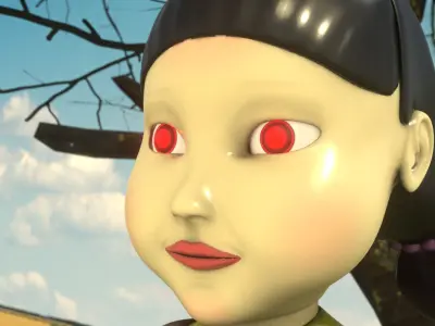 Squid Game Map 2 3D model