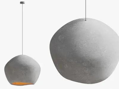 vakkerlight dome pendant lamp 3D model