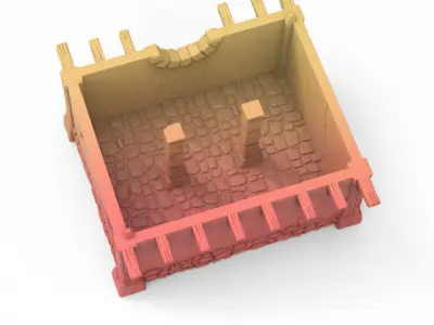 Modular Settlers Cottage 3D print model