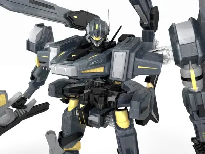 ROBOT C-HY-001 3D model