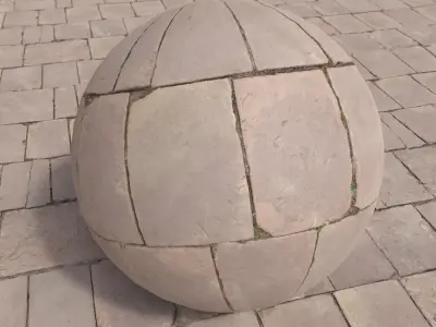 Block Paving 04 - Photogrammetry based Environment Texture Texture
