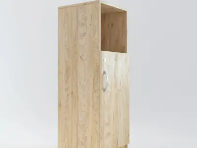 Wooden Cabinet 9 3D model