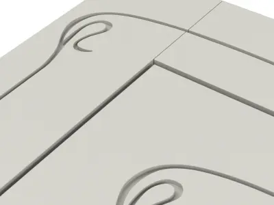 Doors Dorian Deco 1 3D model