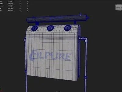 HOUSE WATER FILTER 3D model