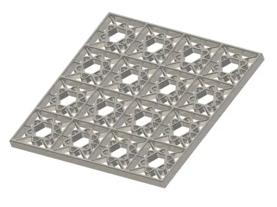 Spectacular Window Grill 3D print model