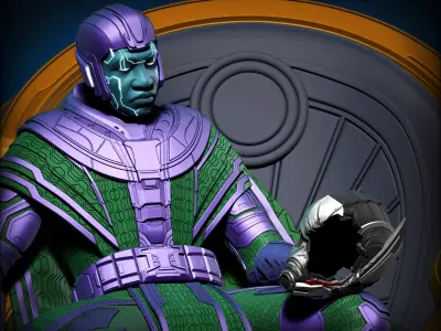 Kang the Conqueror ant man and the wasp quantumania 3D print model