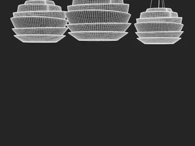 Foscarini Le Soleil suspension  3D model