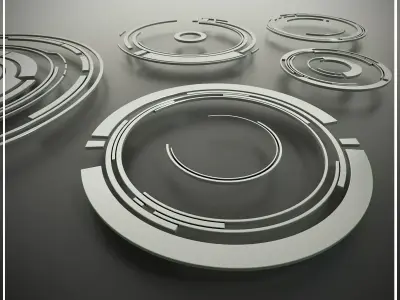 Tech circles-TC1 kit 3D model
