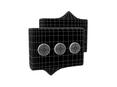 Chat Icon v2 003 Low-poly 3D model