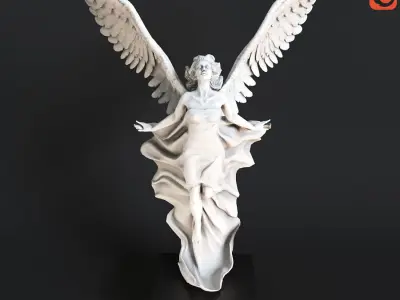 Angel Idol 3D model