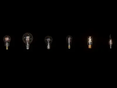 Bulbs Pack 3D model