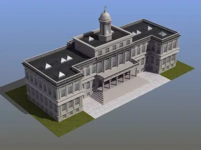 City Hall Building 3D model