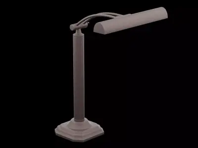 Desk Lamp Low-poly 3D model 20