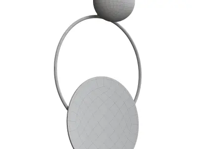  Applique murale GRISK Luxe 3D model