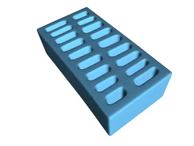 Brick 3D print model