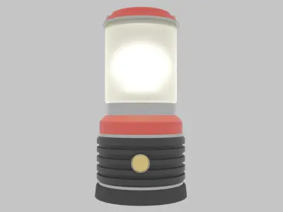 LED lantern 3D model