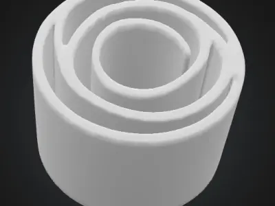 Scifi Object Shape Model 6 3D model