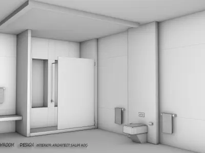  BATHROOM DESIGN 3D model