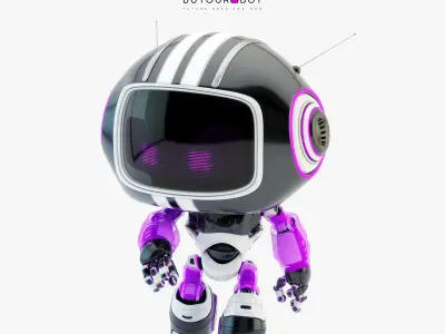 Lovely robot - companion III 3D model