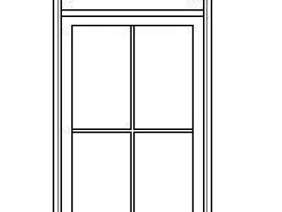 Facade Window 3D model