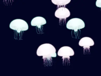 Indirect jellyfish lighting 3D model