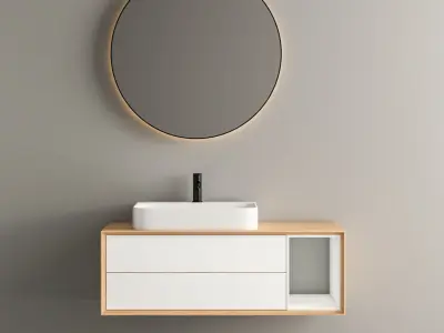 Bathroom Cabinet  No 144 3D model