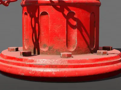 Hydrant - 4k texture  3D model
