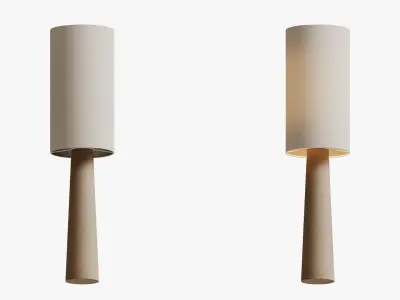 Floor lamp Aria 3D model