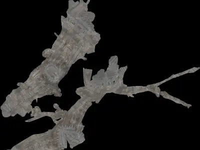 Cthulhu Mansion Towers 3D model