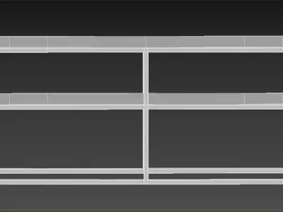 shelves Newton 3D model