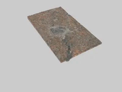 Lubbock City Low-poly 3D model