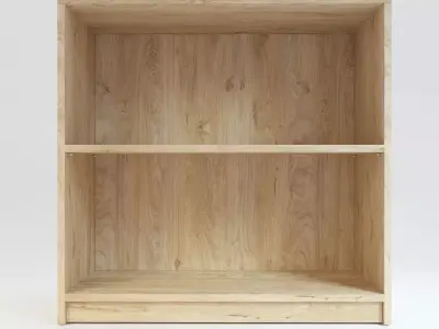 Wooden Cabinet 5 3D model