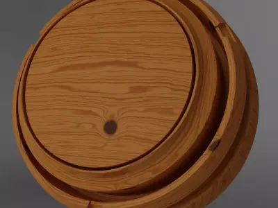 Seamless PBR Wood - Pine Dark 004 Texture