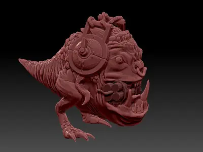Squig Tankbusta 3D print model