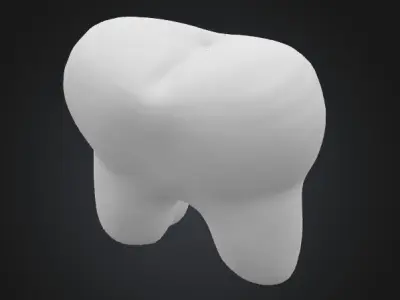 Crystal Tooth 3D model