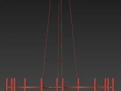 NEXUS spider chandelier 3D model