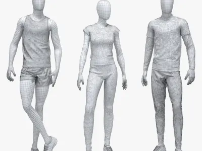  Sport suit set mixed 6 model 