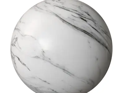 White Marble Decoration 8k PBR Material Texture Drcg 002 Texture