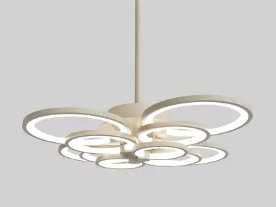 Led ceiling lamp B 3D model