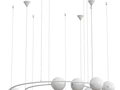  Hanging lamp ST Luce ARKOS By Basicdecor 3D model
