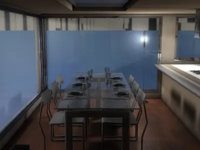 House 1 living room in Free 3D model