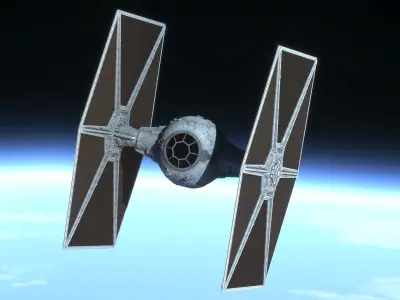 Tie Fighter - Star Wars 3D model
