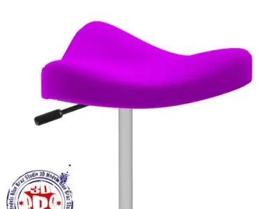 Moving Stool 3D model