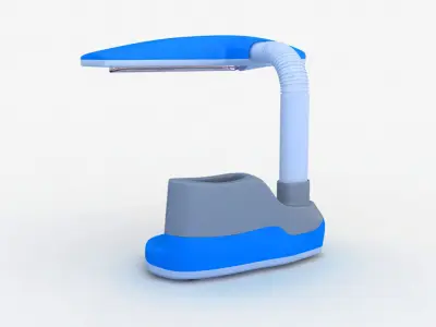 Colored Table Lamp 3D model